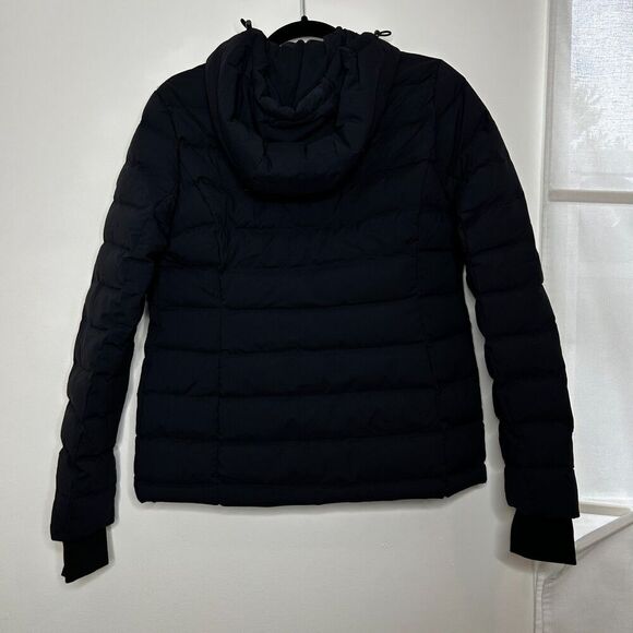 Michael Kors Navy Blue Premium Down Blend Puffer Coat Jacket Women's Size Small - Picture 4 of 11